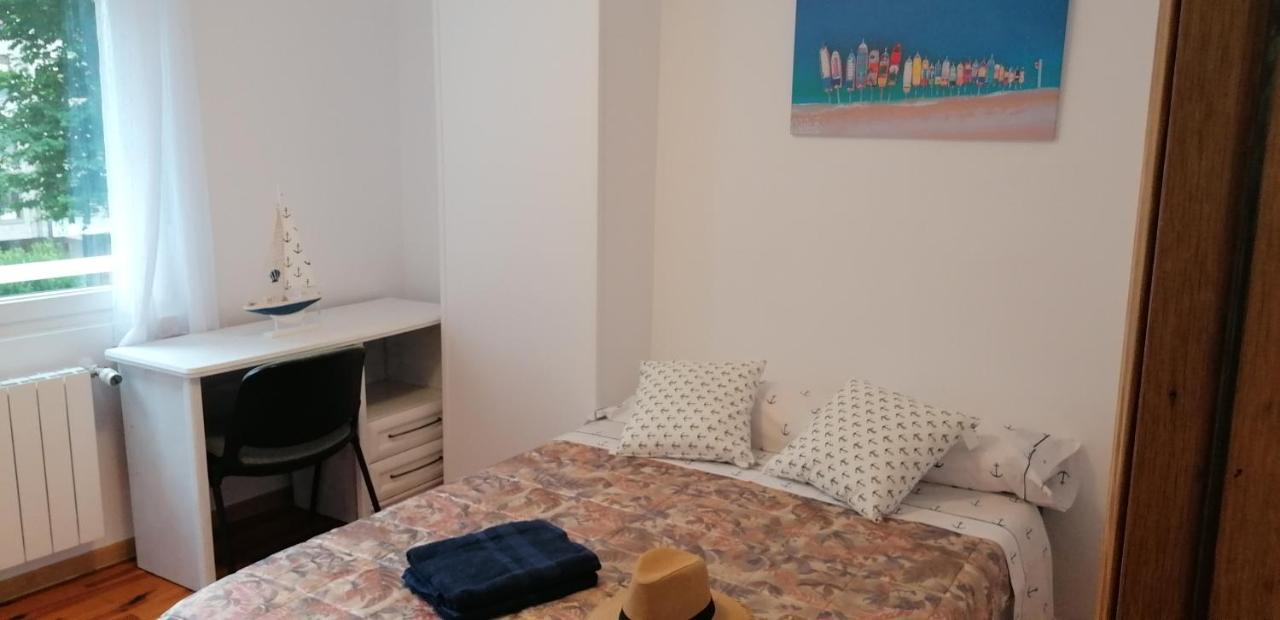 Coqueto Apartamento En Alameda Principal Garaje Santander Extérieur photo